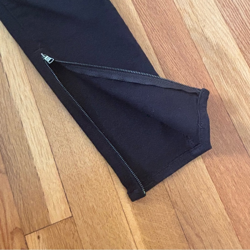 Frame Denim Le Skinny De Jeanne Black Zipper Hem Jeans / Size 27 - Picture 6 of 10
